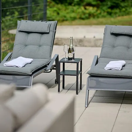 Luxus Design Apartment Mit Panoramafenster - See - & Waldblick, Wechselnde Kunst Zum Erwerb * Bregenz